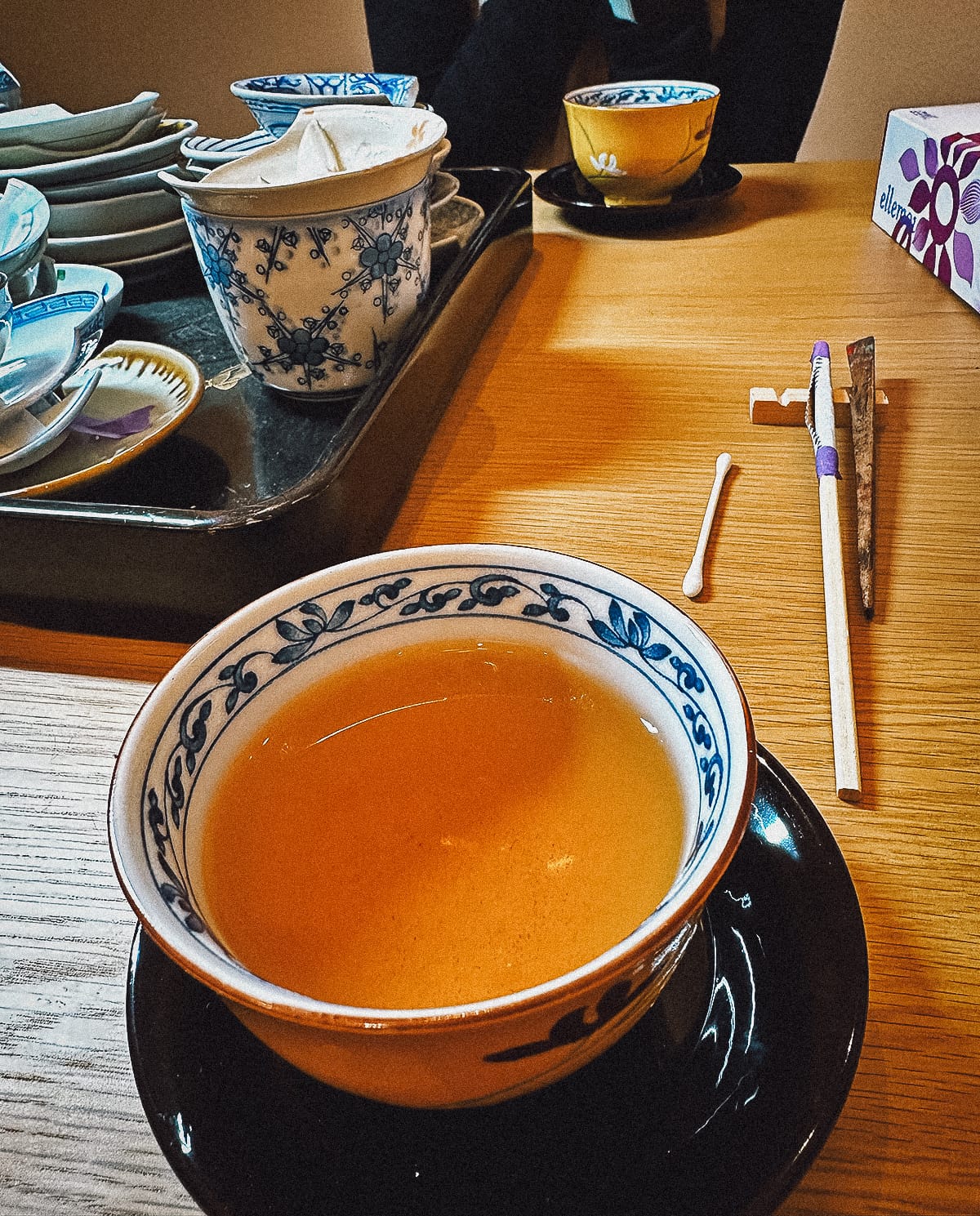 Kintsugi in Kyoto Cups of Japanese tea