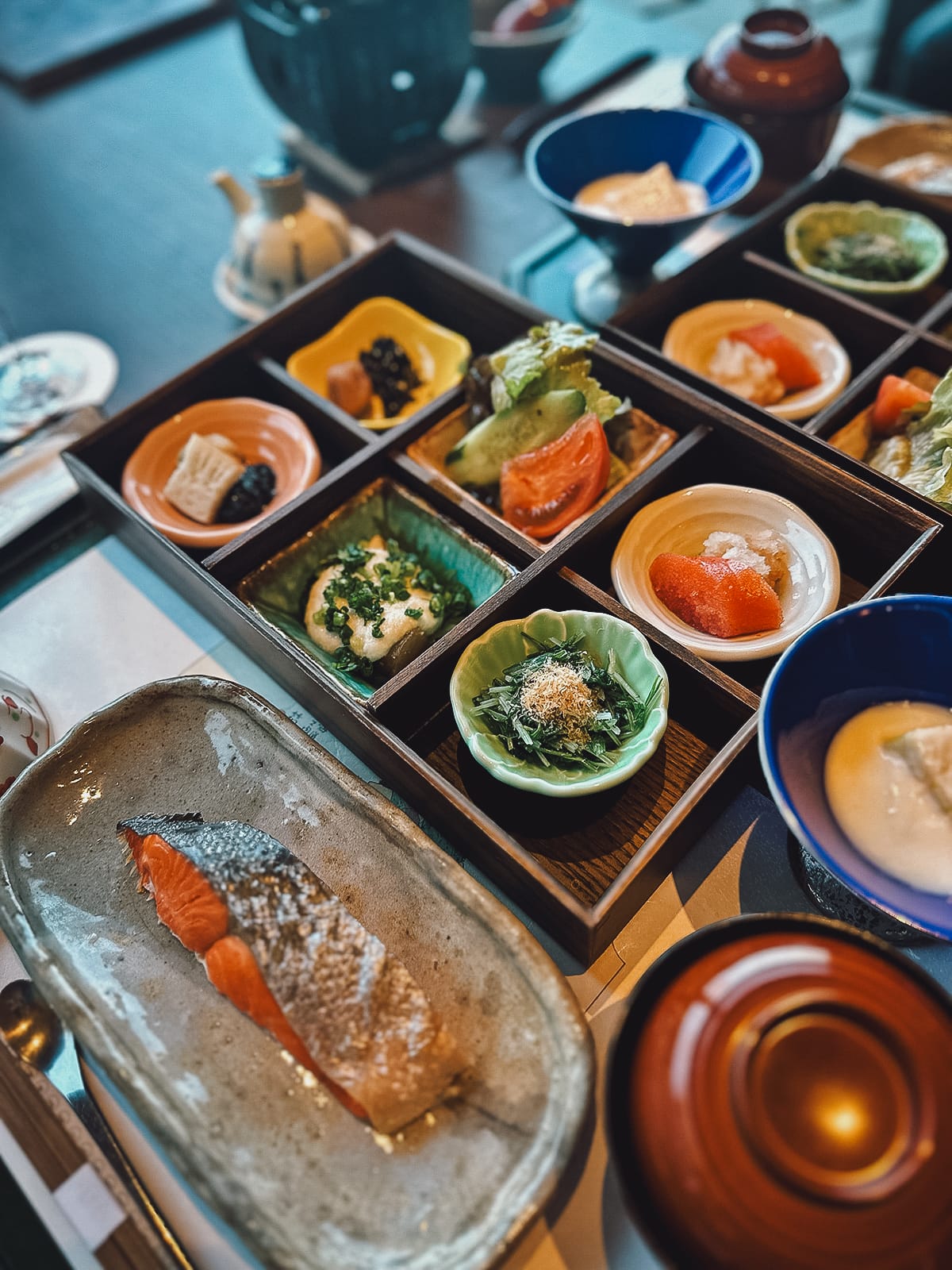 Hakone Travel Guide Breakfast at a ryokan