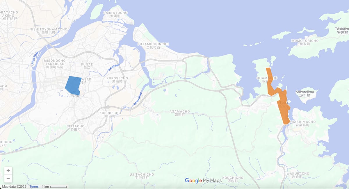 Ise-Shima Travel Guide Ise-Shima area map