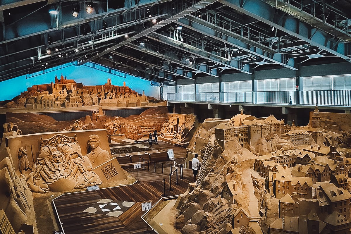 Tottori Travel Guide Sand Museum in Tottori