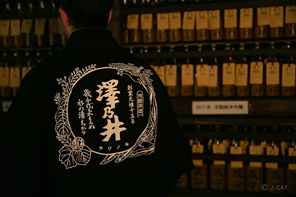 Luxury Experiences in Tokyo Sake bottles at a brewery