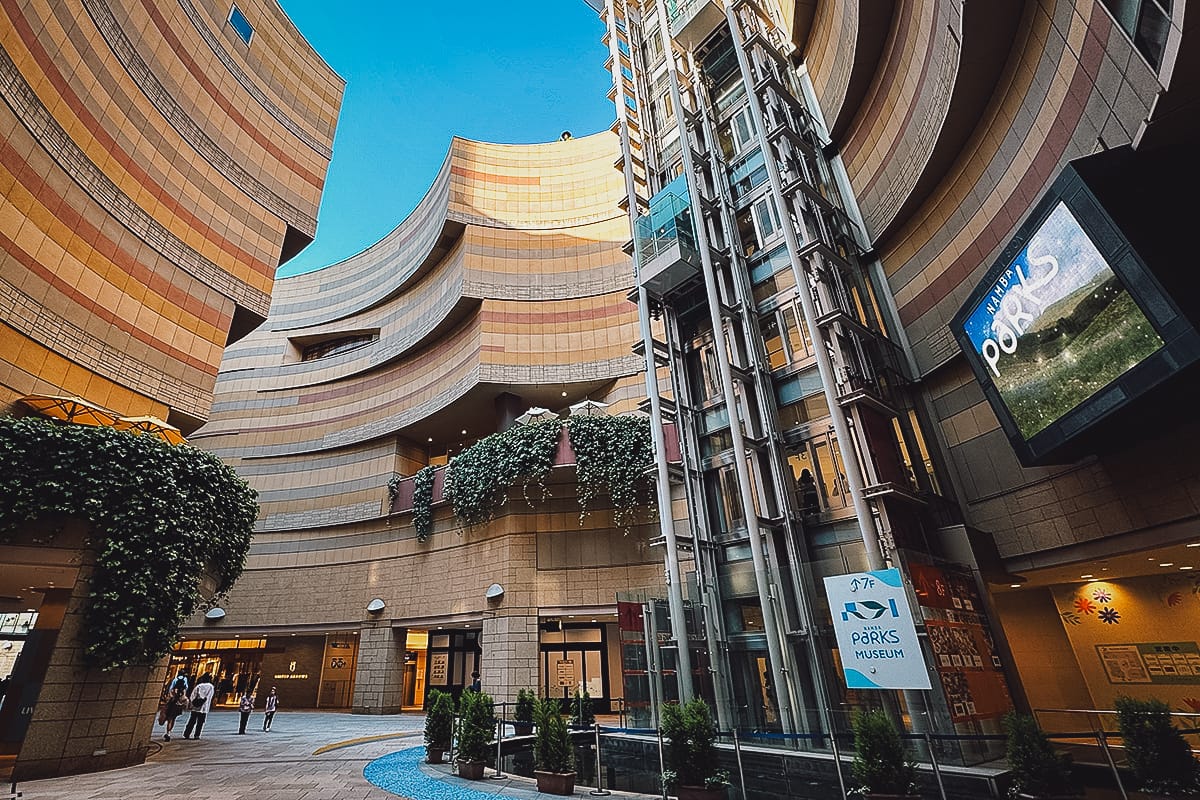 Namba, Osaka Namba Parks in Osaka