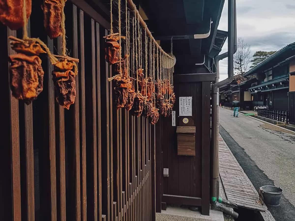Street in Takayama's old town