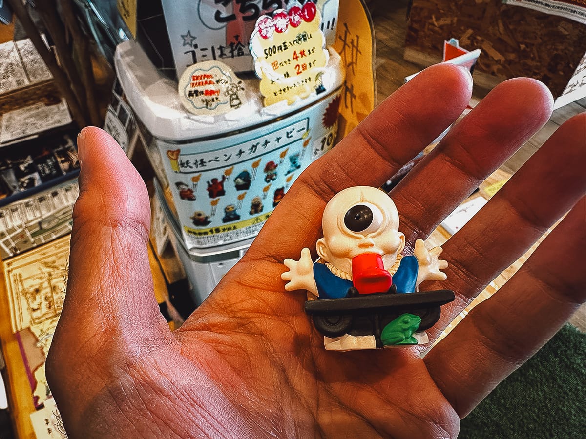 The Yokai of Fukusaki Yokai gachapon