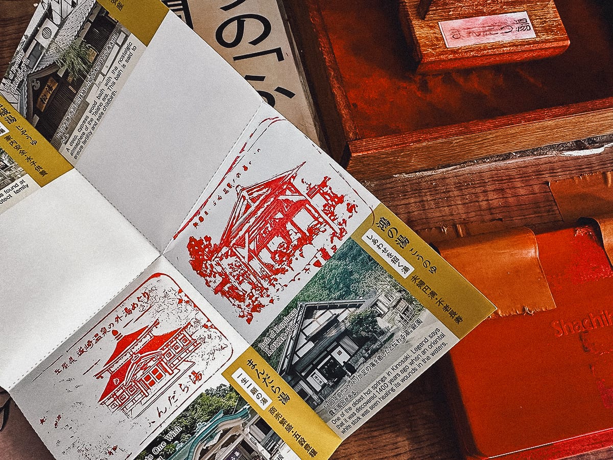 Kinosaki Onsen Travel Guide Kinosaki Onsen stamp book