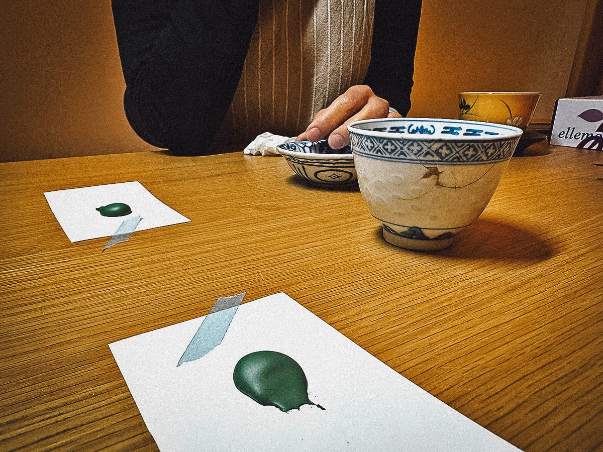 Kintsugi in Kyoto Green filler