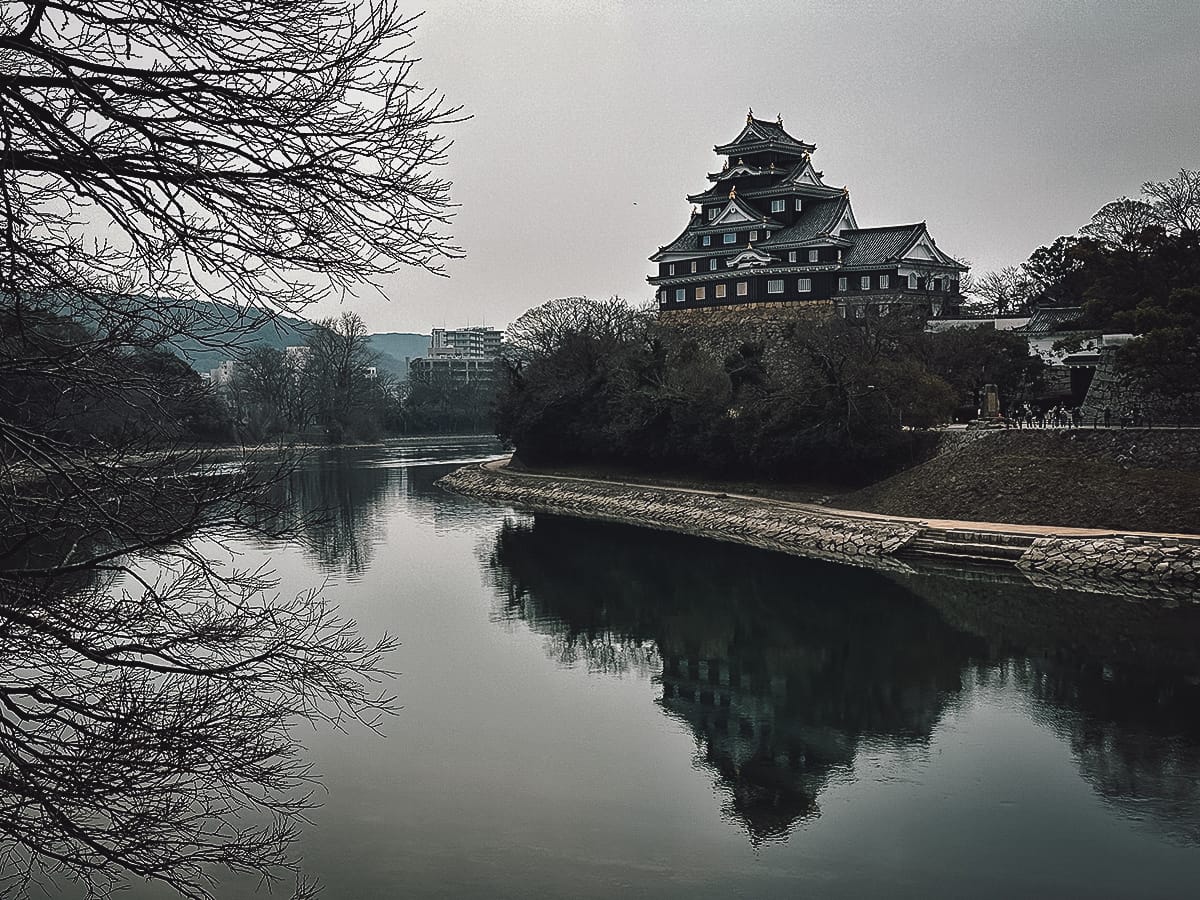 JR West Kansai Wide Area Pass Okayama Castle