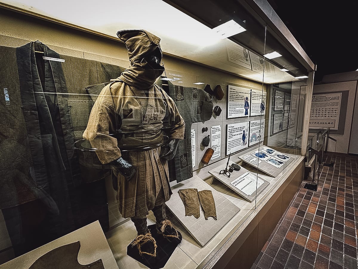 Ise-Shima Travel Guide Ninja exhibit