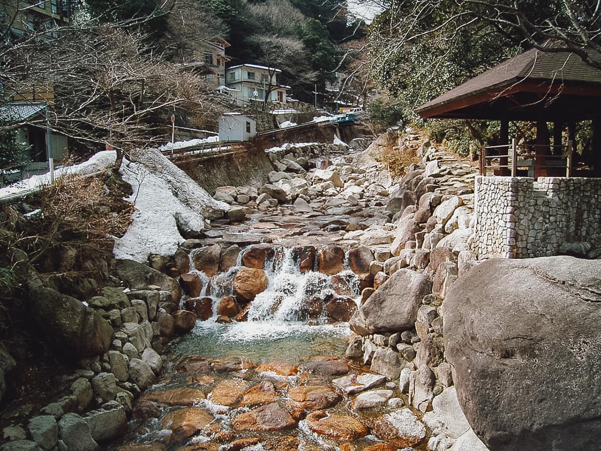 Kintetsu Rail Pass Night scene at Kinosaki Onsen