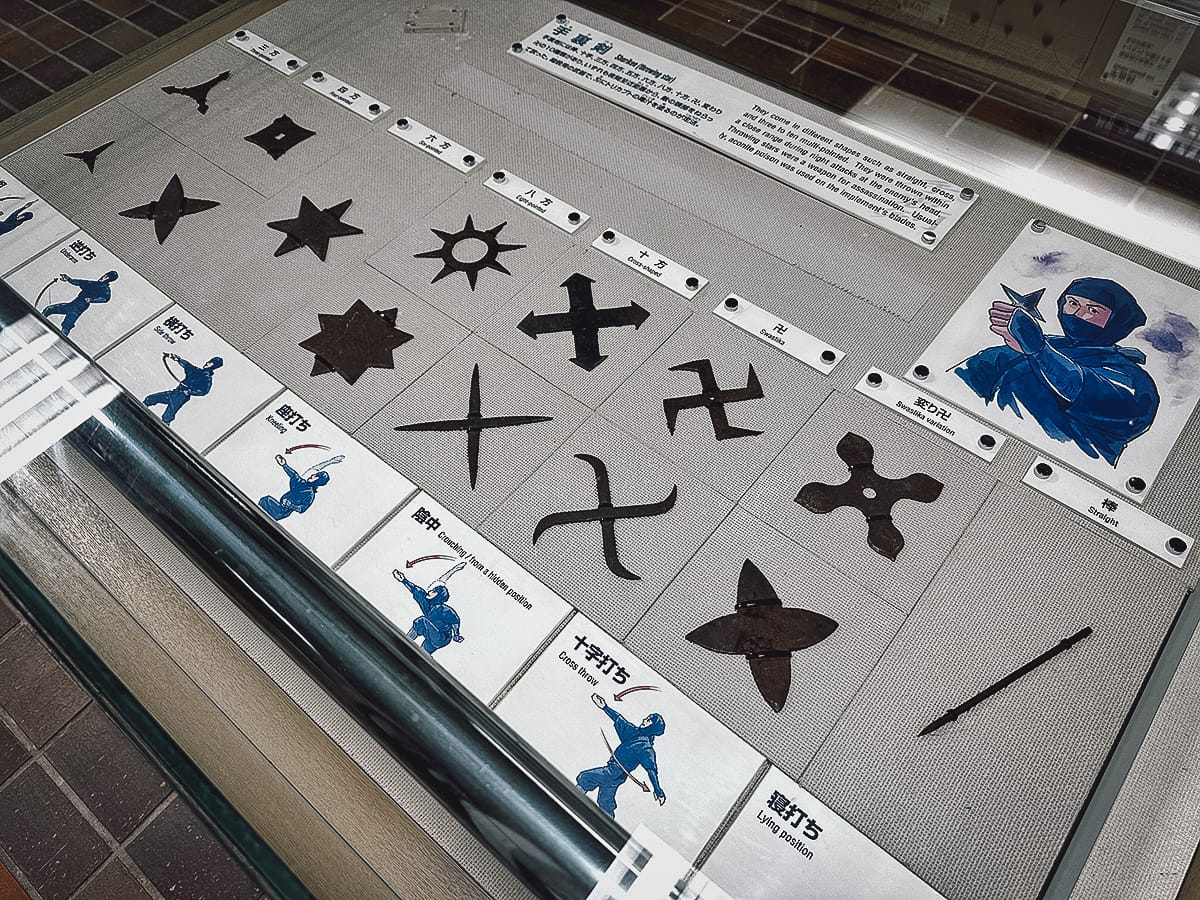 Iga Ueno Travel Guide Exhibits at the Iga Ninja Museum