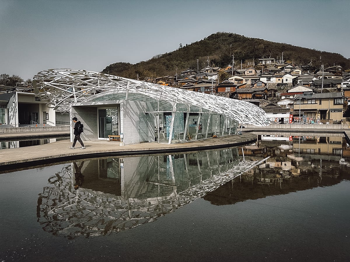 Ogijima Tourist center on Ogijima